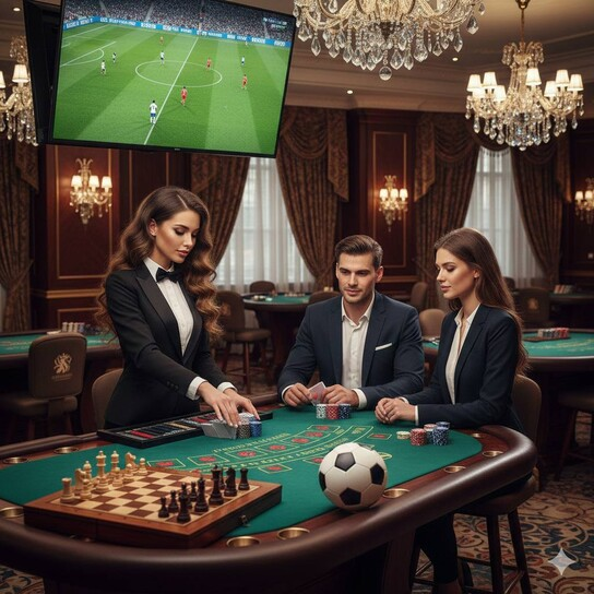 KK对战平台竞技场景